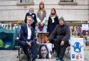 Labour leader Keir Starmer, Hampstead and Kilburn MP Tulip Siddiq, and Labour deputy leader, Angela Rayner joined Richard Ratcliffe outside the Foreign Office in London on day 17 of his hunger strike.