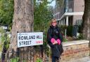 Hampstead resident Linda Grove wants a professional gardener to maintain the Pears Building gardens