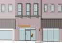 A view of the new proposed Sainsbury's for Hampstead High Street