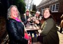 Celebrating the opening of The Carlton tavern 12.04.21.
From left Jean Petrou, Antoinette Tully, Laura Tully and Emily Rowland