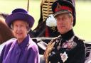 Prince Philip and the Queen in Regent's Park in 1997
