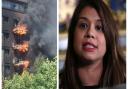 In 2018, a fire at West Hampstead Square revealed its balconies were flammable. Now its insulation has been found unsafe too, Tulip Siddiq said it was 'shameful' to charge leaseholders.