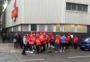 Camden's striking Royal Mail workers