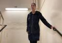 Mandy Ryan, pictured inside Dorney block on the Chalcots estate, complained to Camden Council after being accidentally copied in on an unflattering email