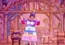 Clive Rowe as Mother Goose at Hackney Empire