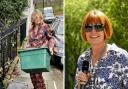 Mary Portas shared pictures of herself clearing out rubbish in Primrose Hill