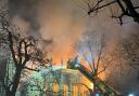St Mark's Church in St John's Wood destroyed by fire