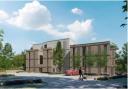 What the front of the planned 78-bed care home may look like on the former Mansfield Bowling Club site