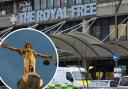 A staff member at the Royal Free Hospital is alleged to have helped in the organ harvesting plot