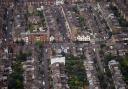 Aerial view of houses in London. The Regulator of Social Housing has found that Haringey Council breached minimum housing standards.