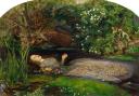 Elizabeth Siddal posed for artist John Everett Millais' painting of Ophelia in 1851.
