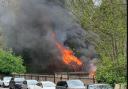 Blaze in Archway Road