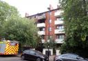 Part of a third-floor flat and balcony in Brecknock Road, Tufnell Park, was damaged by fire