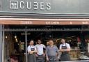 Cubes chefs Ozan Ocalan, Ali Uluc and Horatiu Muresan with co-owner Remzi Alpkan (middle)