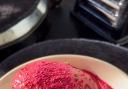 The pink beetroot hummus that launched Alfie's career as a recipe blogger