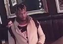 Police wish to speak with this man in connection with the incident