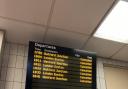 Cancelled trains between Watford Junction and London Euston.