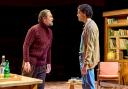 Nathaniel Parker as Max and Jacob Fortune-Lloyd as Jan in Rock N Roll at Hampstead Theatre. Image: Manuel Harlan