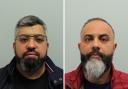 Convicted cash couriers Ali Al-Nawab, from Golders Green, and Mehdi Amrollahbibiyouki, from Finchley