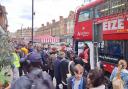 There were large queues at Golders Green during the last closure