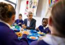 If re-elected, London Mayor Sadiq Khan will extend free school meals for another four years, says Anne Clarke AM (Image: PA)