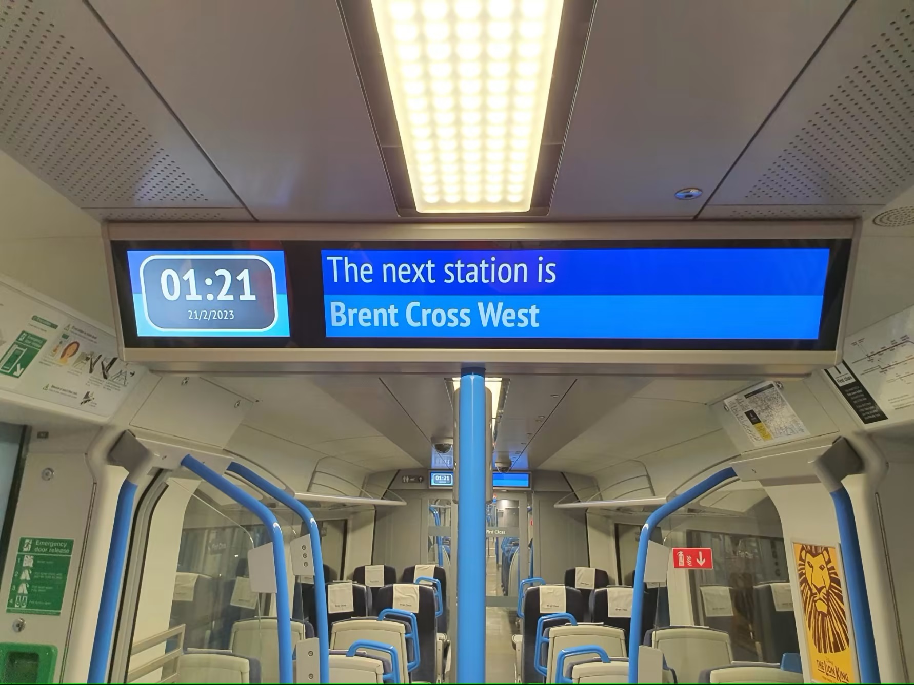 Brent Cross West next stop