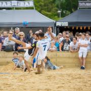 Beach soccer is coming to Lee Valley White Water Centre this weekend (Pic: Vibrant Partnerships)