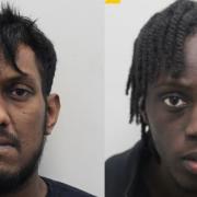 Two Islington men have been jailed after shooting into a Hackney park and leaving three people with life-changing injuries