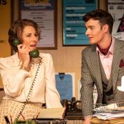 Tamsin Greig and Jos Vantyler in Peggy For You at Hampstead Theatre Christmas 2021