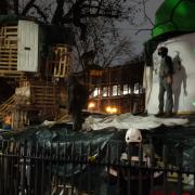 Euston Square Gardens under HS2 eviction