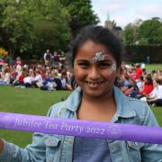 South Hampstead High School held a Platinum Jubilee tea party with pupils and alumnae