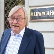Former health minister David Mellor leaves Aldwych House, London, where he gave evidence to the Infected Blood inquiry