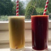 An Energiser and Flu Fighter are just two of a several fresh juices offered at the Laboratory Spa & Health Club
