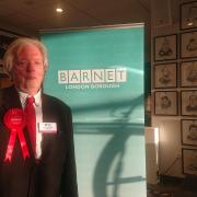 Barnet leader Cllr Barry Rawlings after Labour's election victory