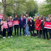 Ed Miliband MP joined Labour councillors and supporters ahead of Thursday's election