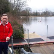 Now-retired Highgate men's pond lifeguard Steve O'Connell