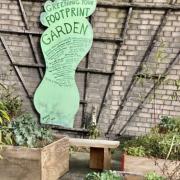 The Greening Your Footprint Garden at Kentish Town fire station