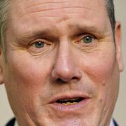 Labour Party leader Sir Keir Starmer who has tested positive for Covid