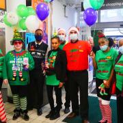 Sainsbury's staff held a fundraising raffle in their Muswell Hill store