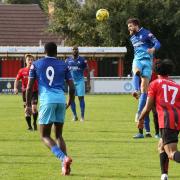 Wingate & Finchley in action against Brightlingsea Regent