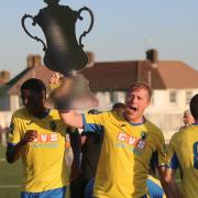 Haringey Borough beat Poole Town to reach the FA Cup first round (pic: George Phillipou/TGS Photo)