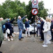 Highgate residents opposing the road changes in Swain's Lane
