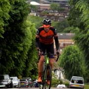 Keith Lawrence cycled the height of Everest in the Holly Lodge Estate to fundraise for CityHarvest