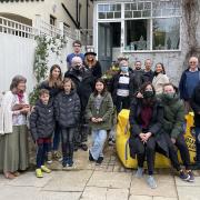Highgate neighbours joined a ceremony to remember the cat Malachi