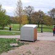 One of the new bins in Primrose Hill