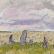 Standing Stones Ringmoor 2000 by Jean Jones