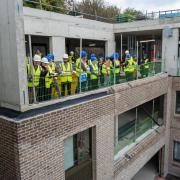 A topping-out ceremony has been held at Highgate's new mental health facility.