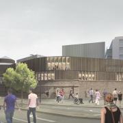 Artist's impression of Roundhouse Works which opens Spring 2023 helping diverse young people to build creative careers