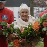 Dame Judi Dench takes part in Hampstead film director Frank Mannion's documentary Quintessentially British