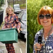 Mary Portas shared pictures of herself clearing out rubbish in Primrose Hill